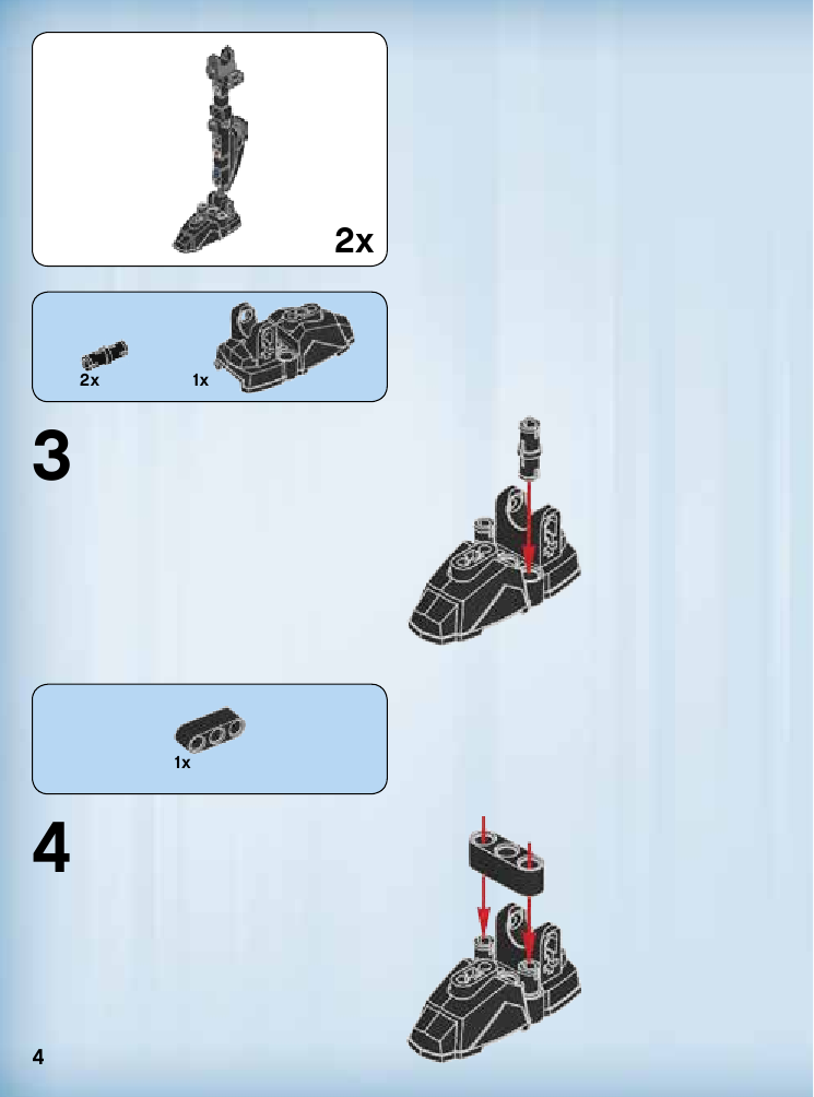 инструкция Люк Скайуокер  шаг 3