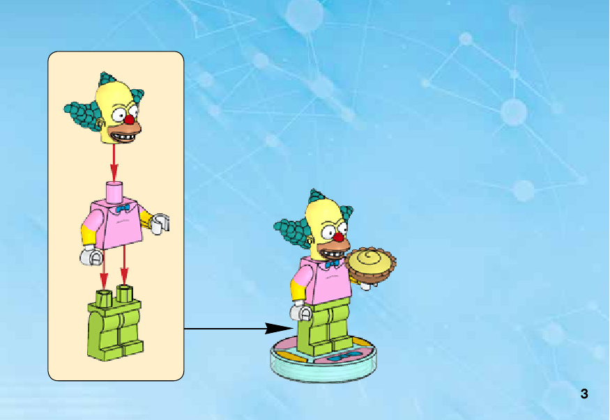 инструкция Krusty Fun Pack шаг 2