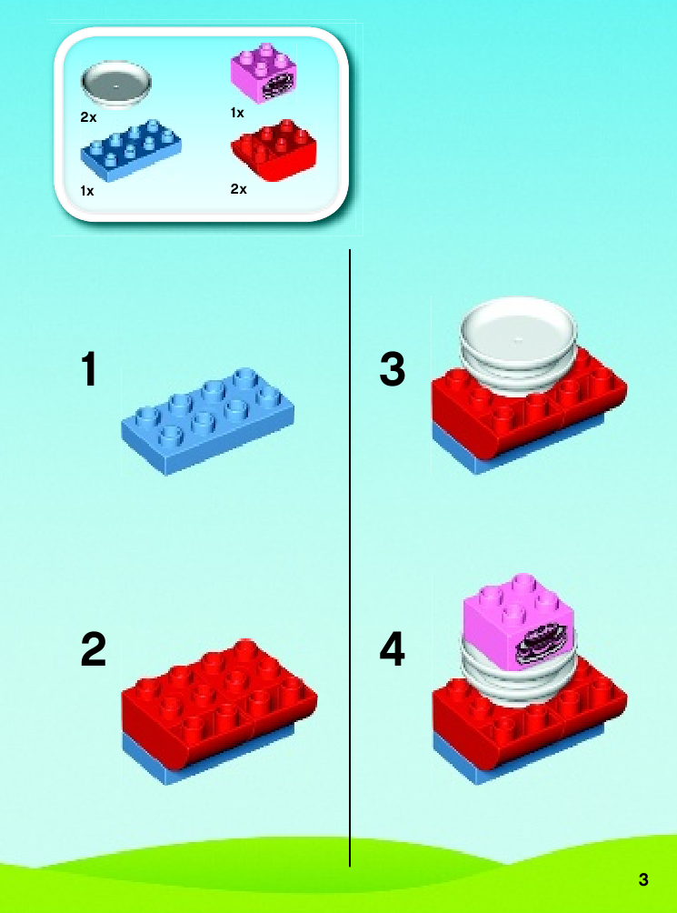 Lego Кафе Инструкция. Сборка Лего 10587