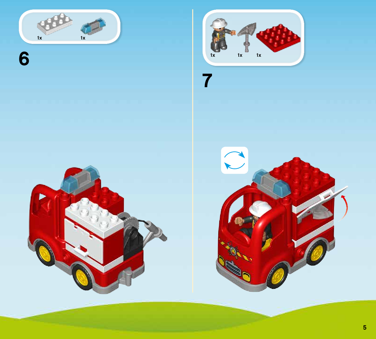 инструкция Пожарная станция  шаг 4