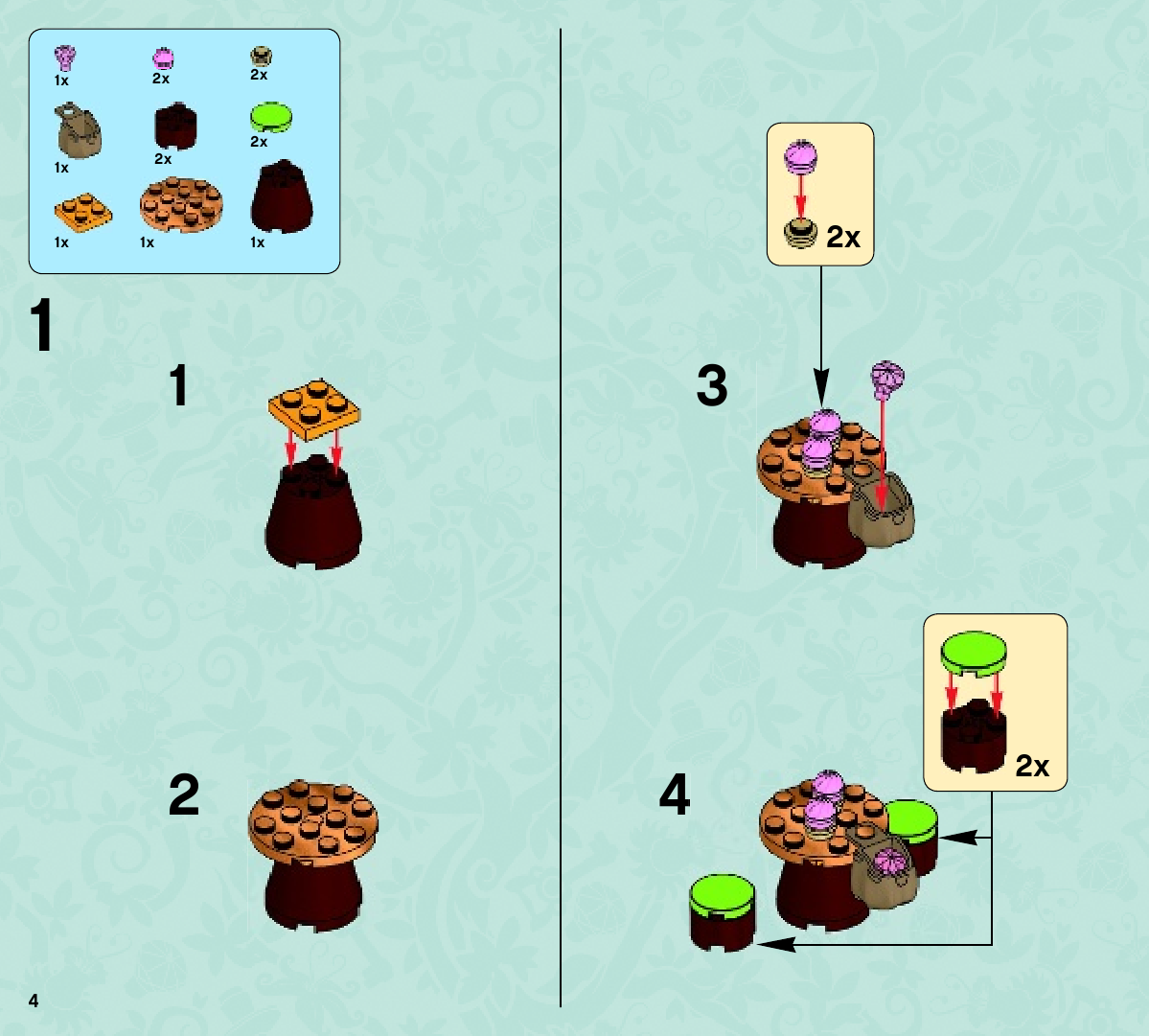 инструкция Волшебная пекарня Азари  шаг 3