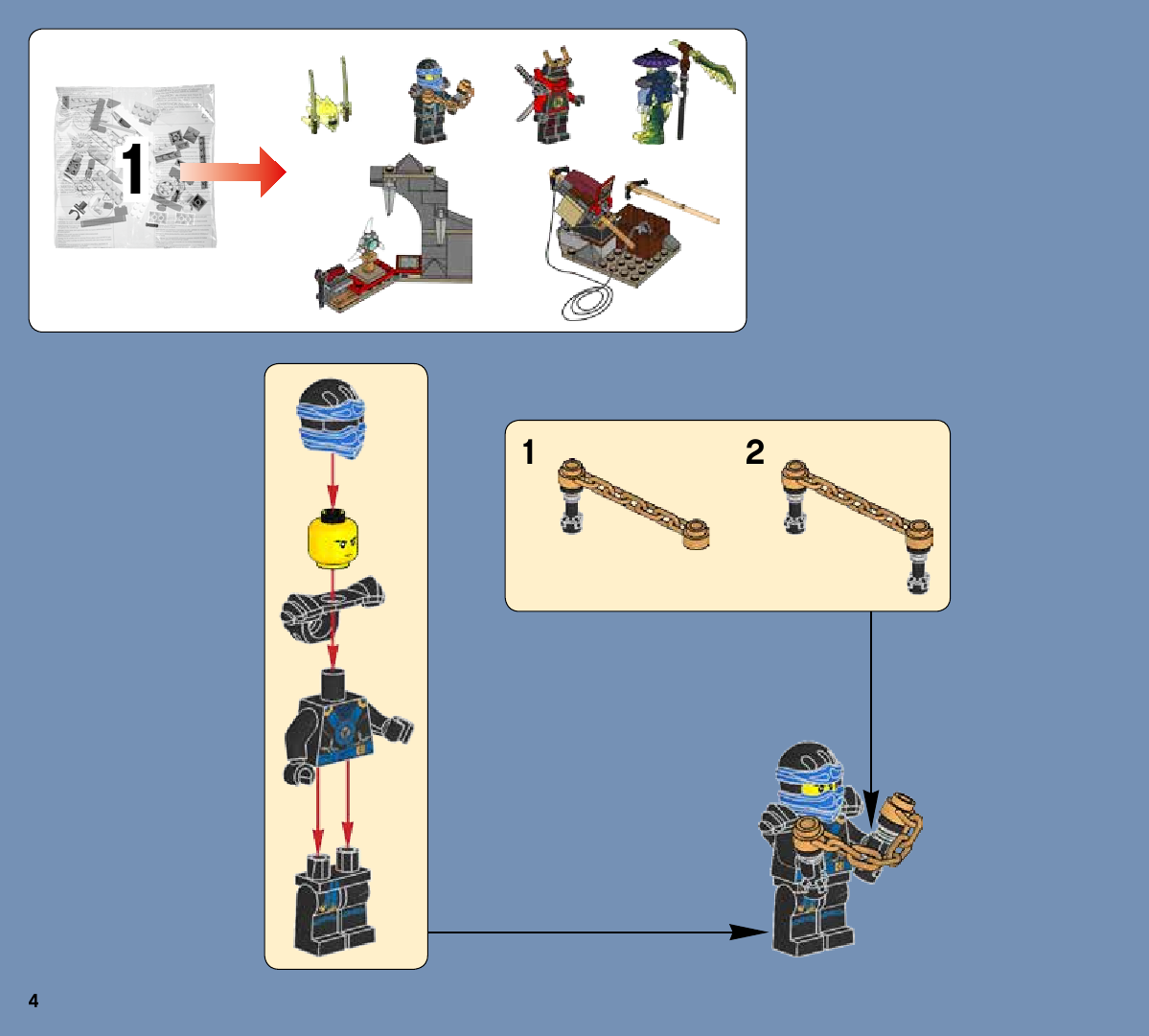 инструкция Битва механических роботов  шаг 3