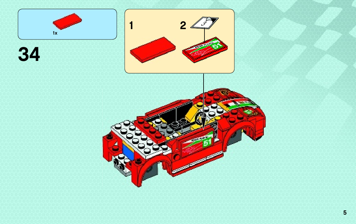 инструкция Феррари 458 Италия GT2  шаг 4