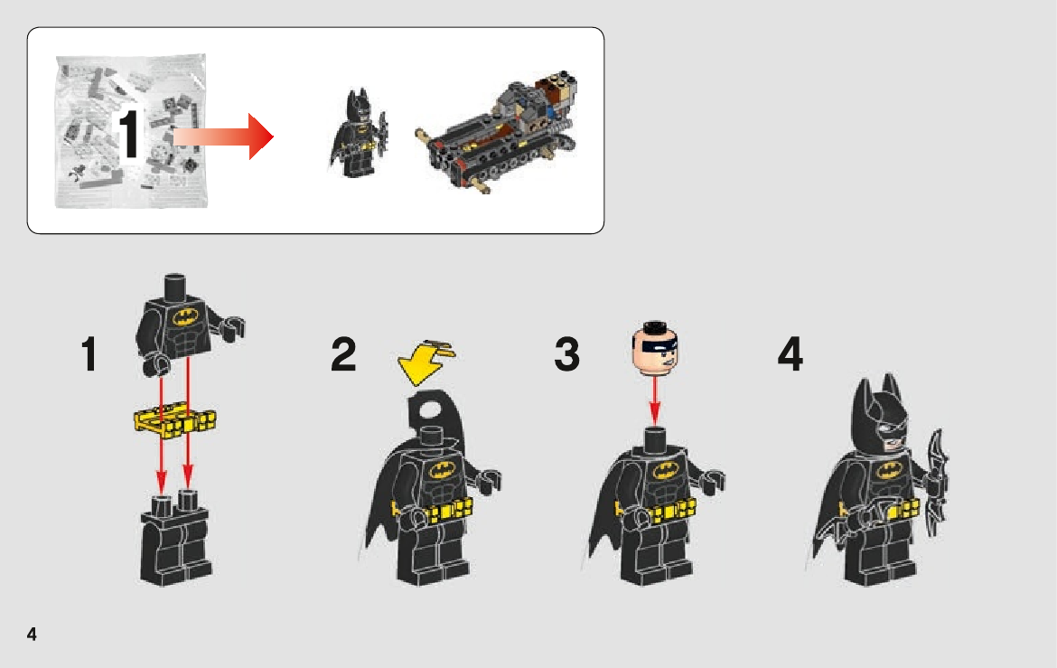 инструкция Пустынный багги Бэтмена шаг 3