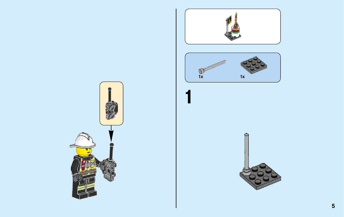 инструкция Fire Ladder Truck шаг 4