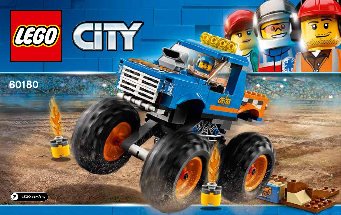 Инструкции по сборке LEGO City Конструктор Монстр-трак (ЛЕГО ) – схемы как собрать