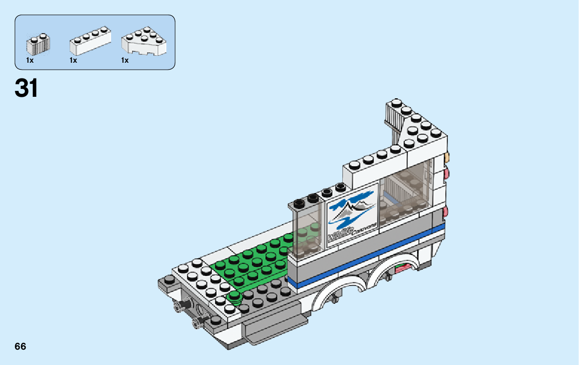 Lego Дом на колесах инструкция. Сборка лего 60182