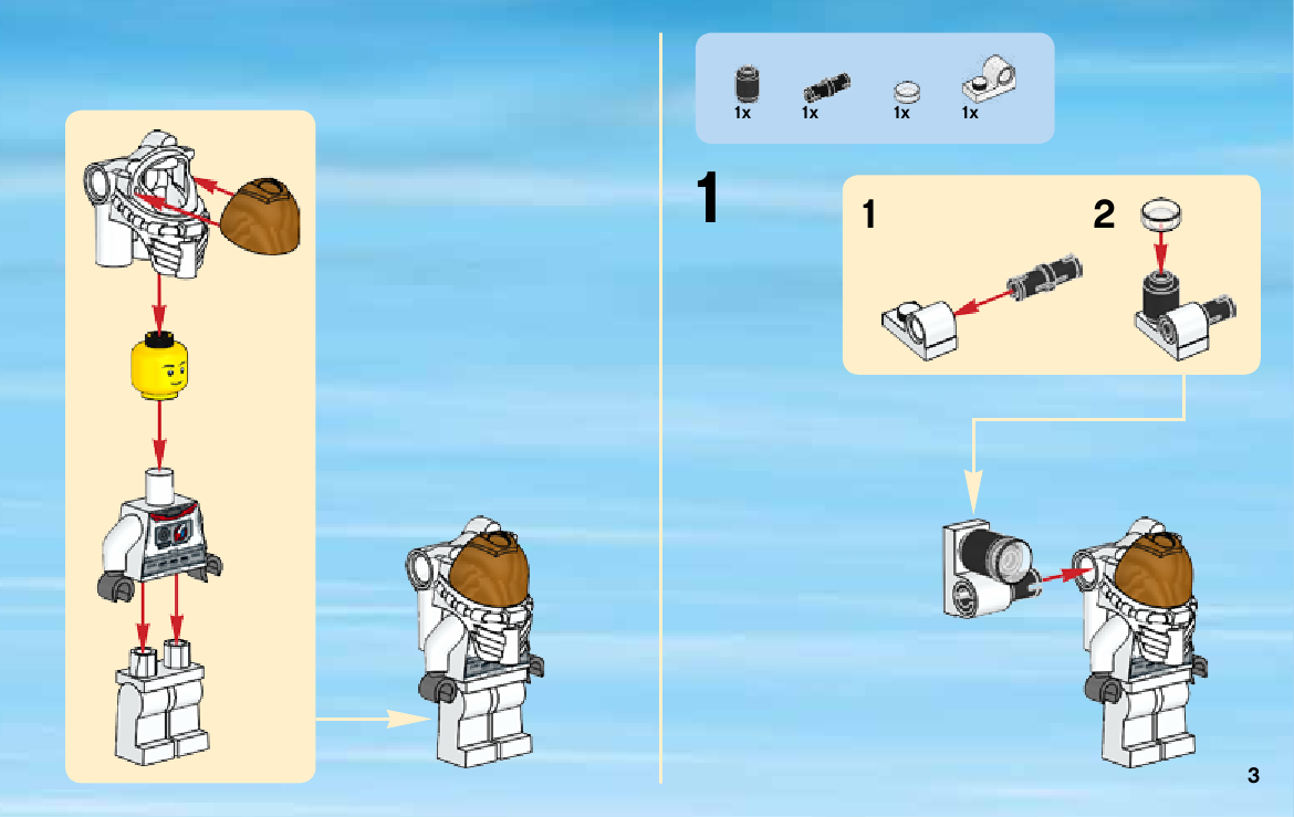 инструкция Space Starter Set шаг 2