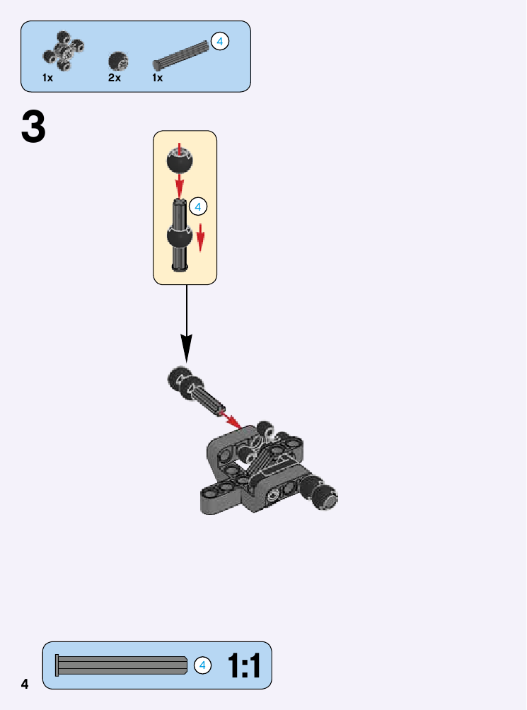 инструкция Kylo Ren™ шаг 3
