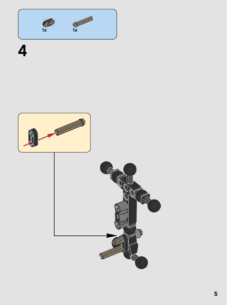инструкция Scarif Stormtrooper™ шаг 4