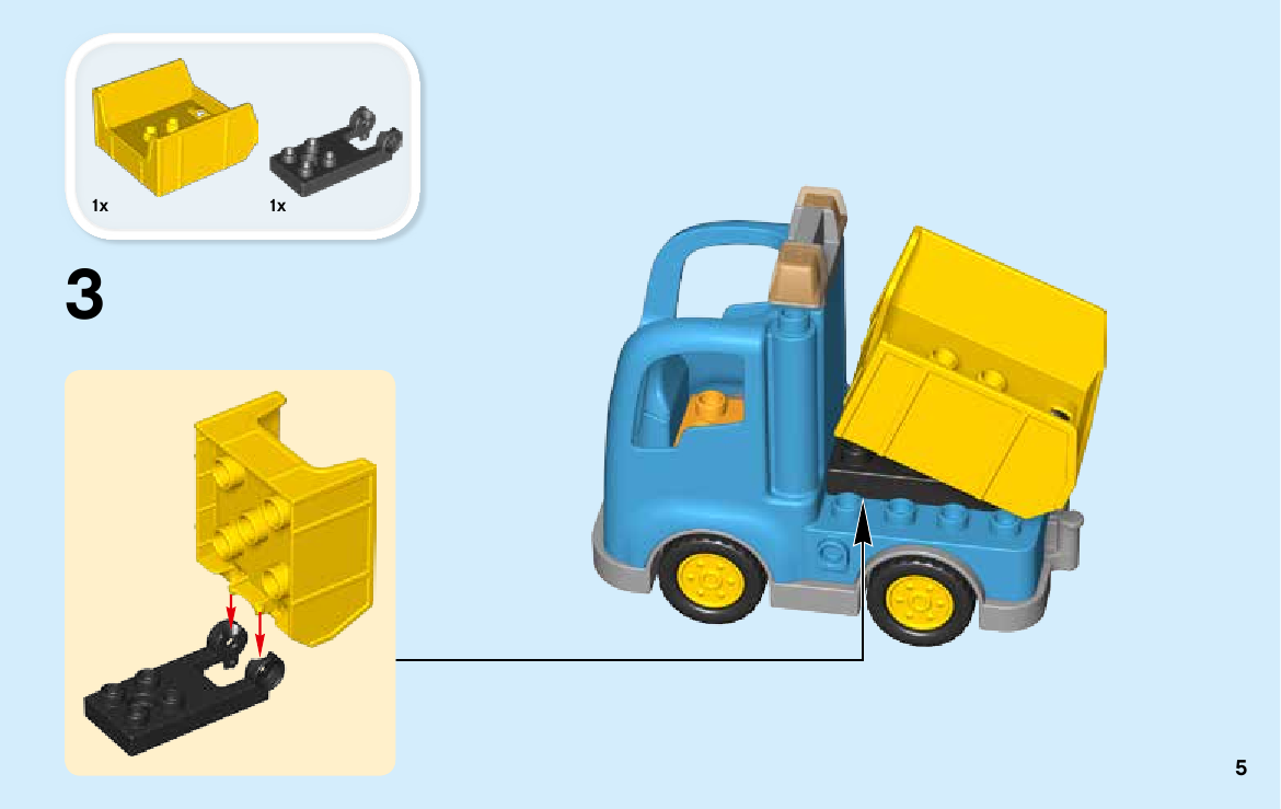 инструкция Truck & Tracked Excavator шаг 4