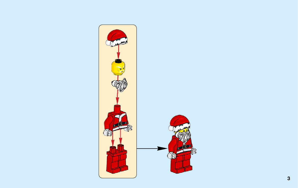 инструкция LEGO Snowglobe шаг 2