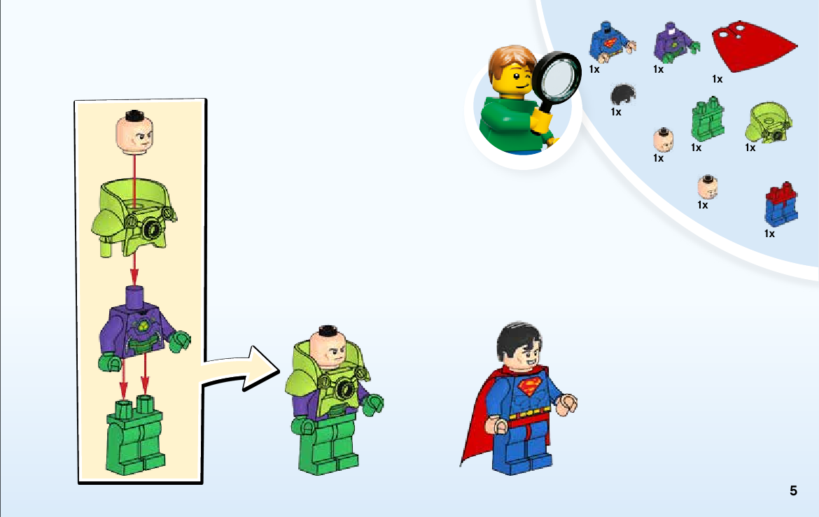 инструкция Batman™ & Superman™ vs. Lex Luthor™ шаг 4