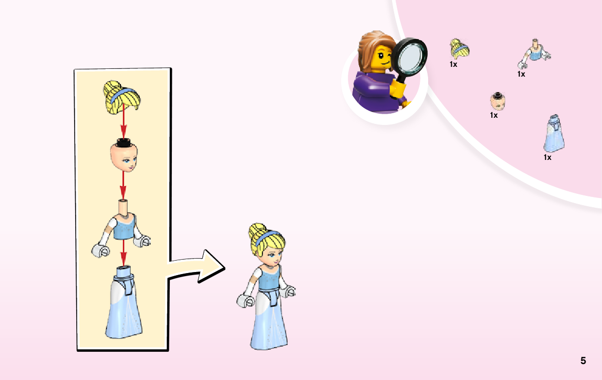 инструкция Cinderella's Carriage шаг 4
