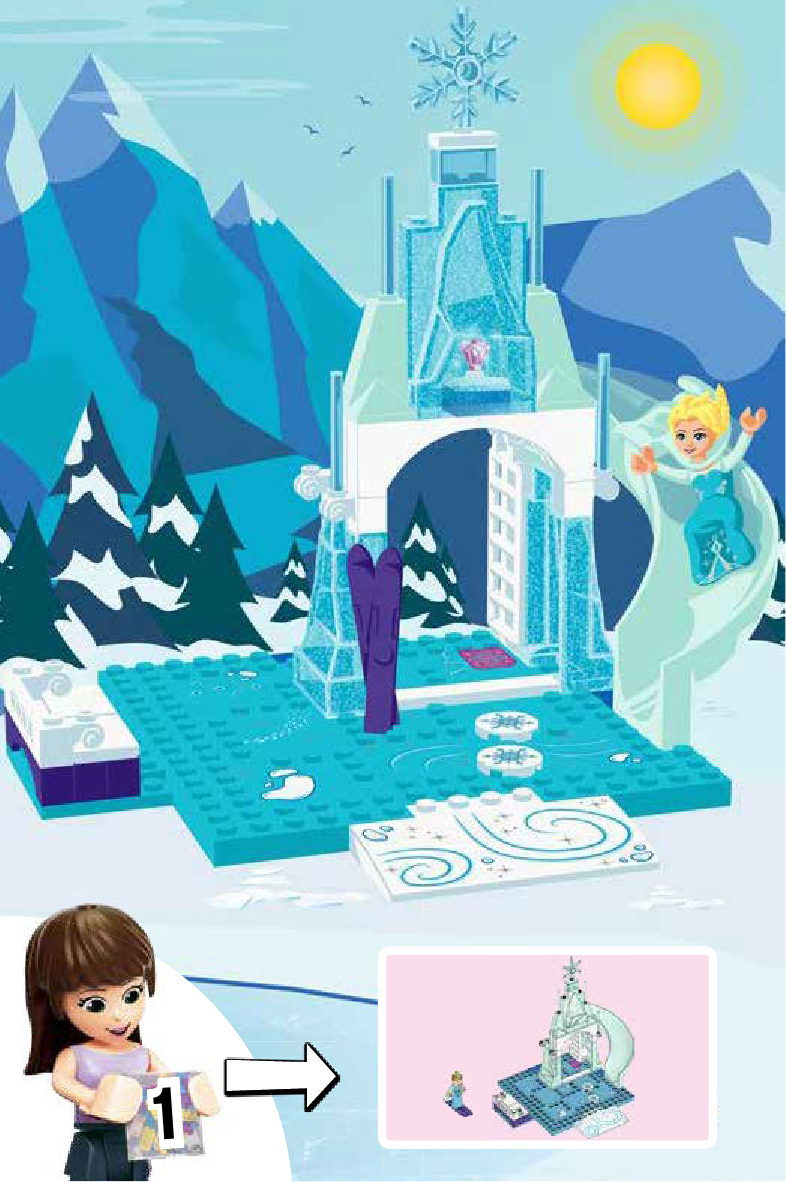 инструкция Anna & Elsa's Frozen Playground шаг 3