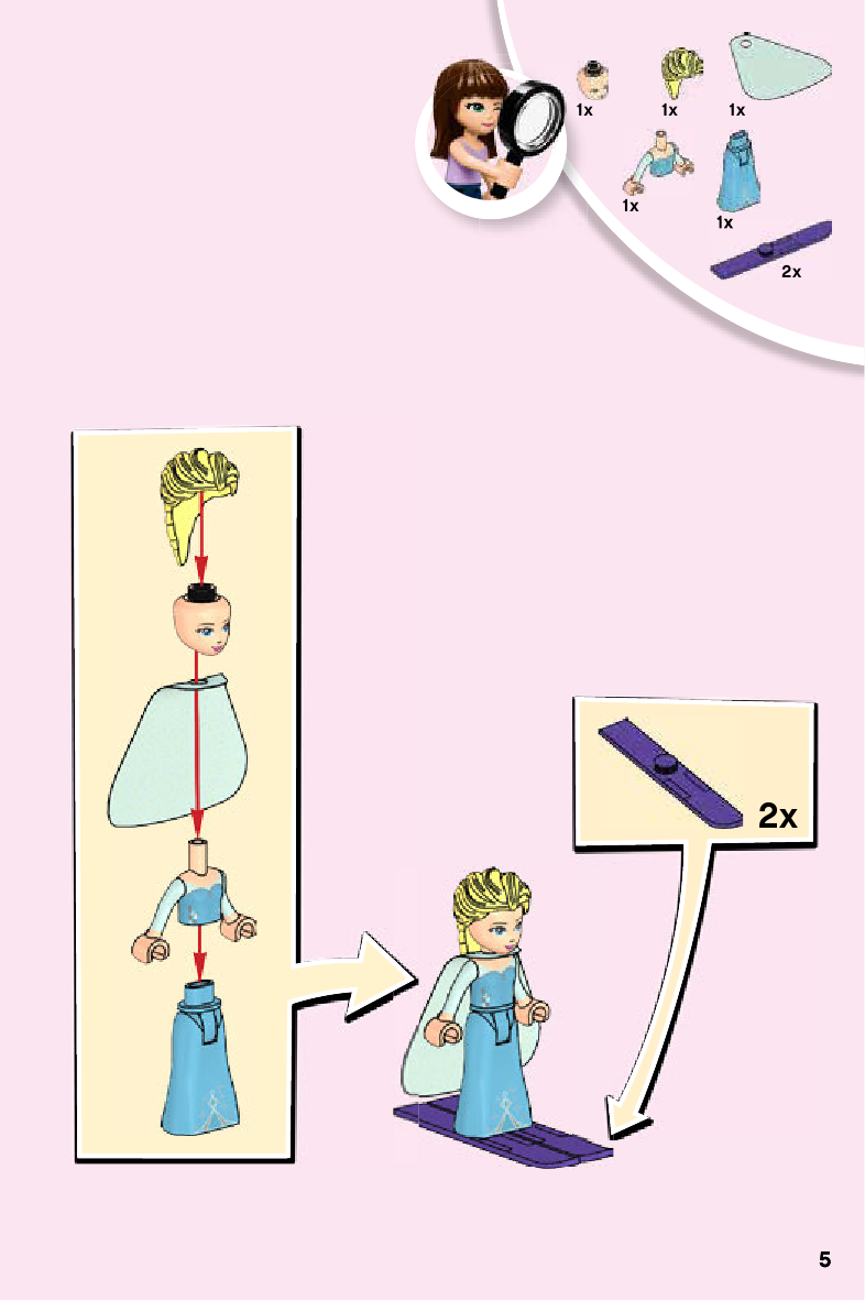 инструкция Anna & Elsa's Frozen Playground шаг 4