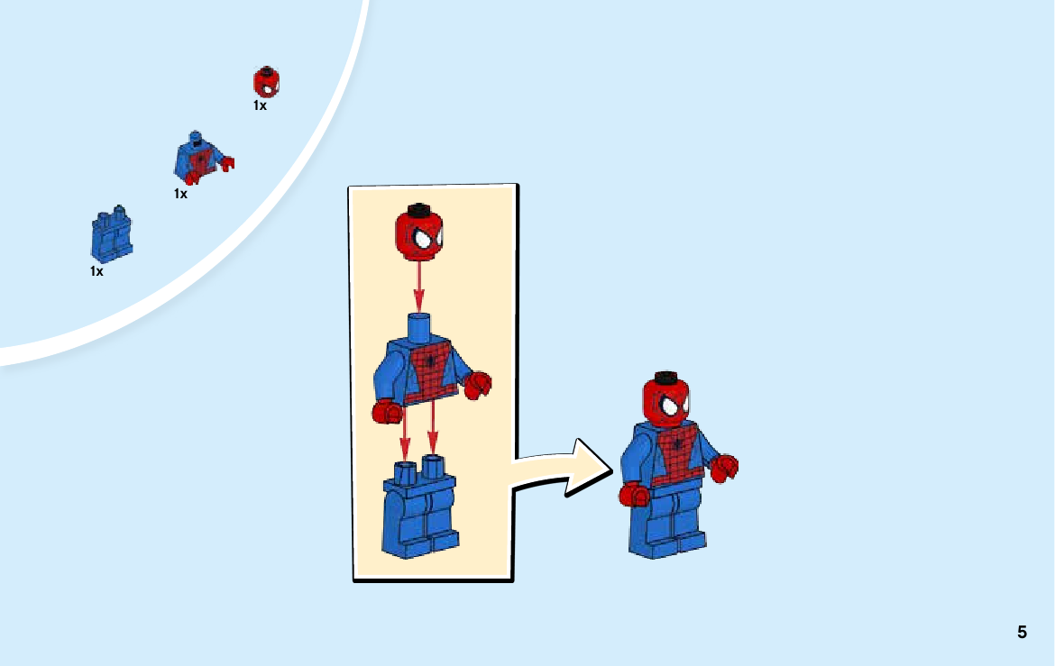 инструкция Решающий бой Человека-паука против Скорпиона шаг 4