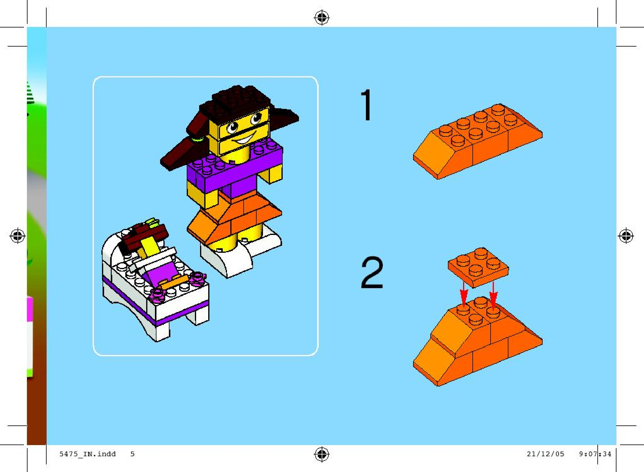 инструкция LEGO® Girls Fantasy Bucket шаг 4