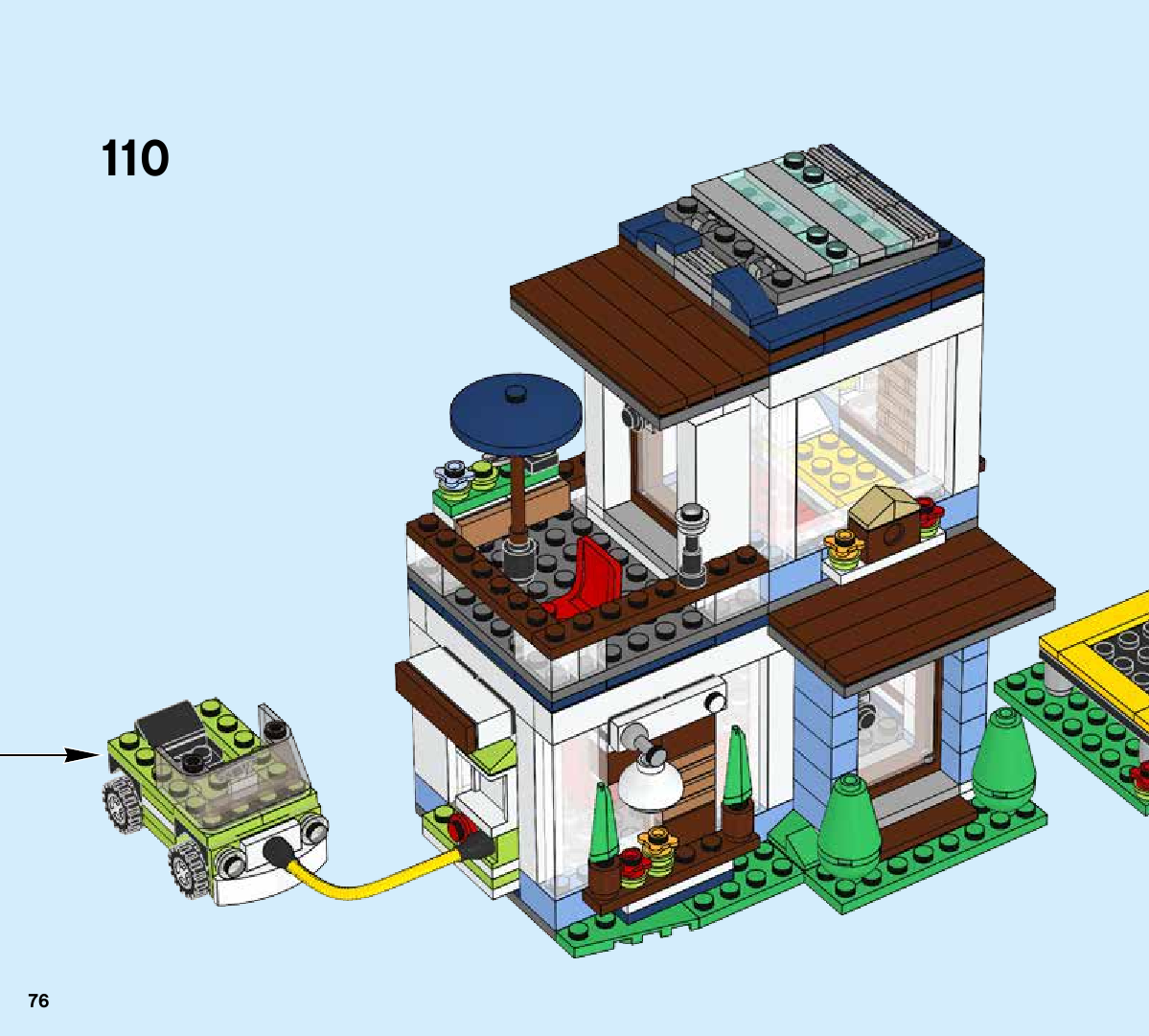 Lego Современный дом инструкция. Сборка лего 31068