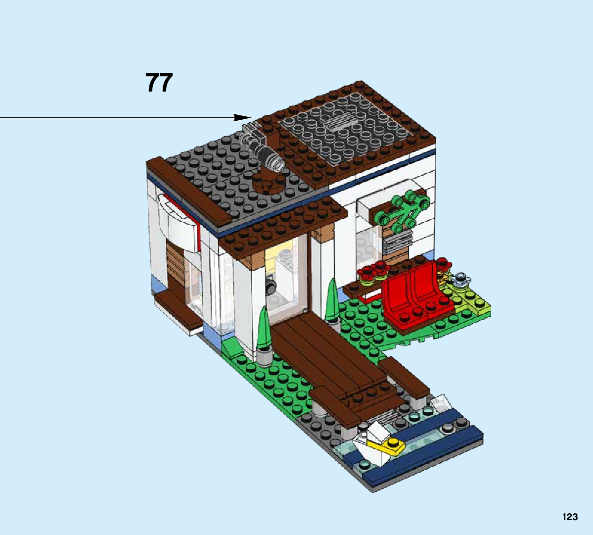 Lego Современный дом инструкция. Сборка лего 31068