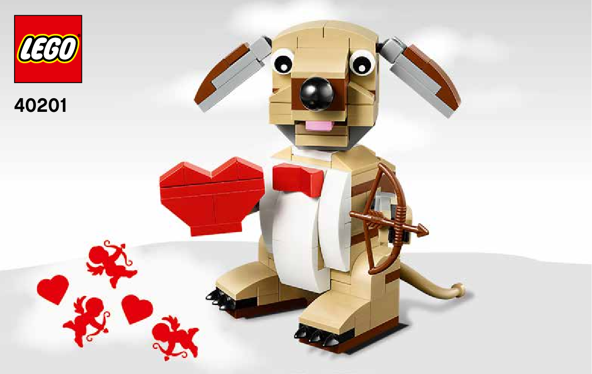 Valentines Cupid Dog