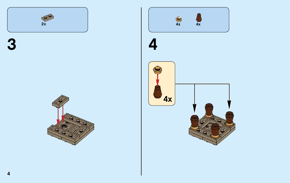 инструкция LEGO Little Elf Helpers шаг 3
