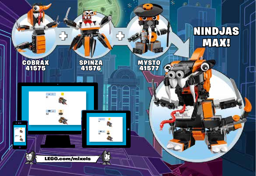 Конструктор LEGO Mixels Тапси () купить по цене ₸ в интернет-магазине Детский мир