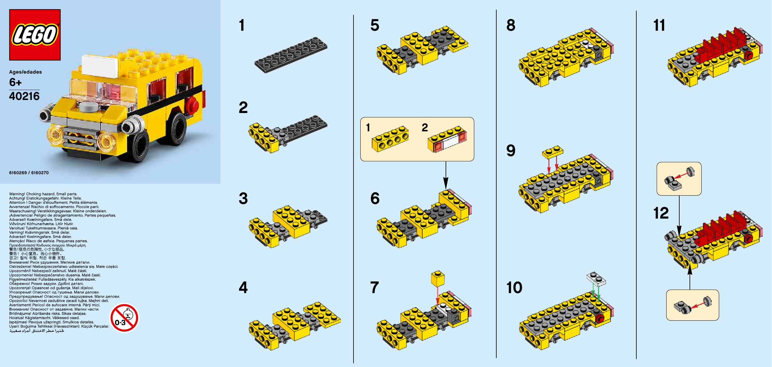 LEGO Monthly Mini Build September – Scho
