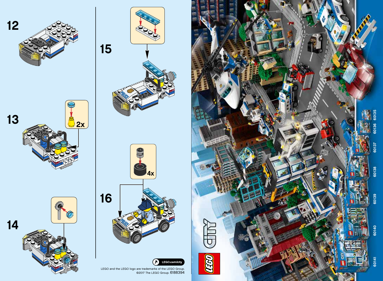 Lego city police car 30352 online