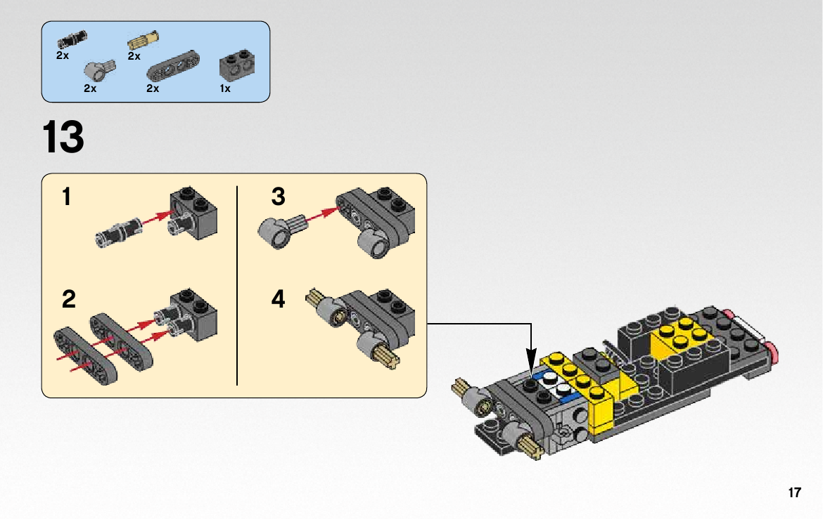 LEGO Хот-род (инструкция) | Пикабу