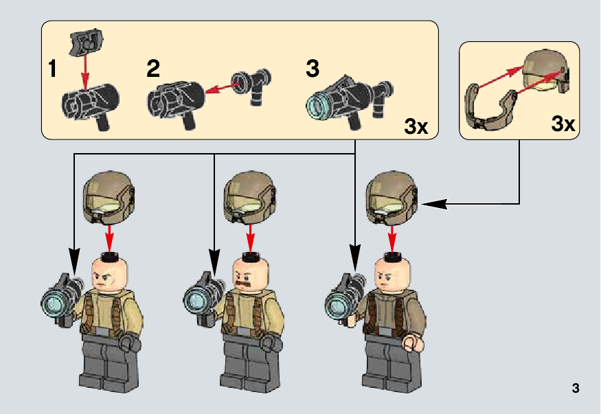 инструкция Resistance Trooper Battle Pack шаг 2