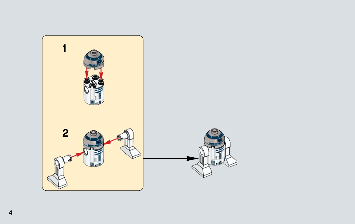 инструкция Droid™ Escape Pod шаг 3