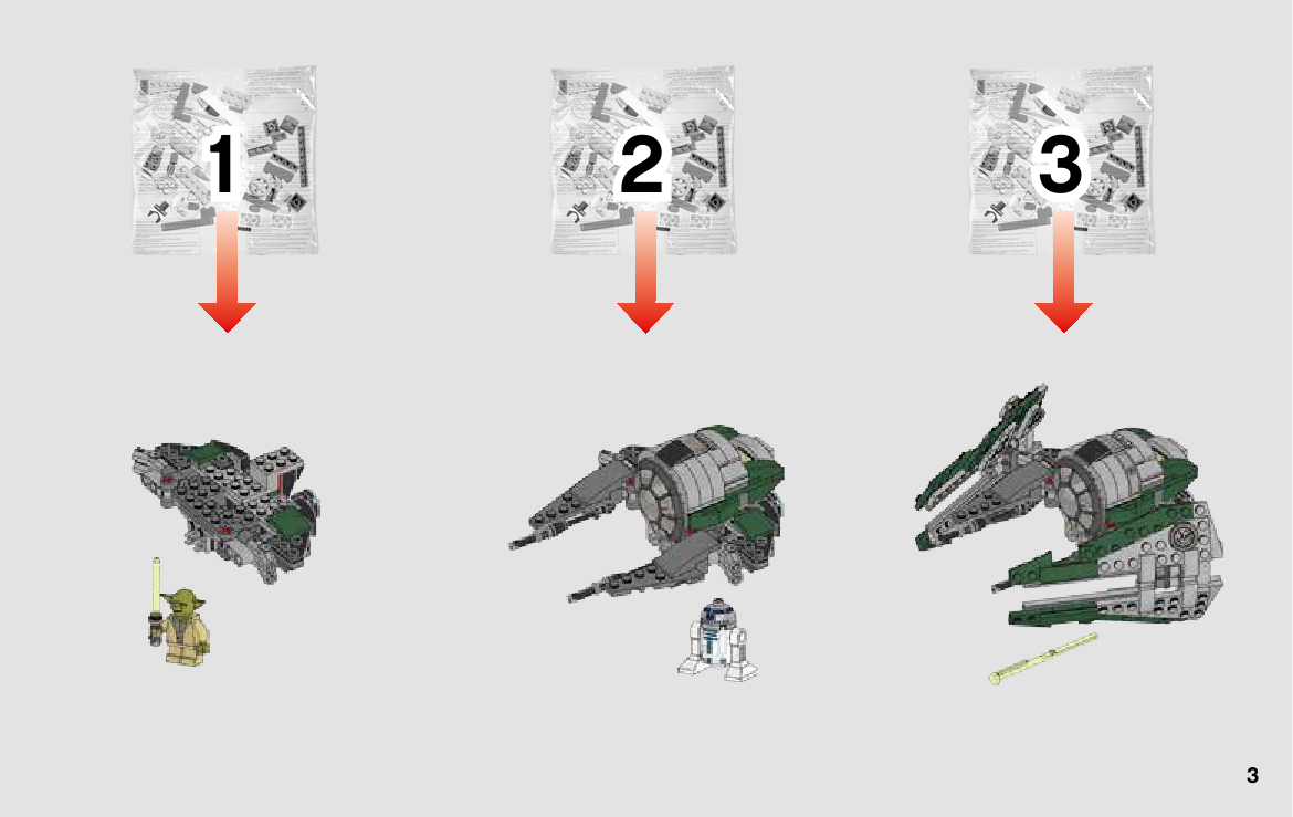 инструкция Yoda's Jedi Starfighter™ шаг 2