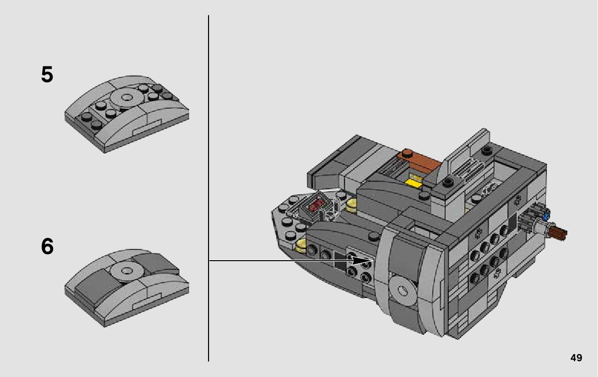 Lego Транспортный корабль Сопротивления инструкция. Сборка лего 75176