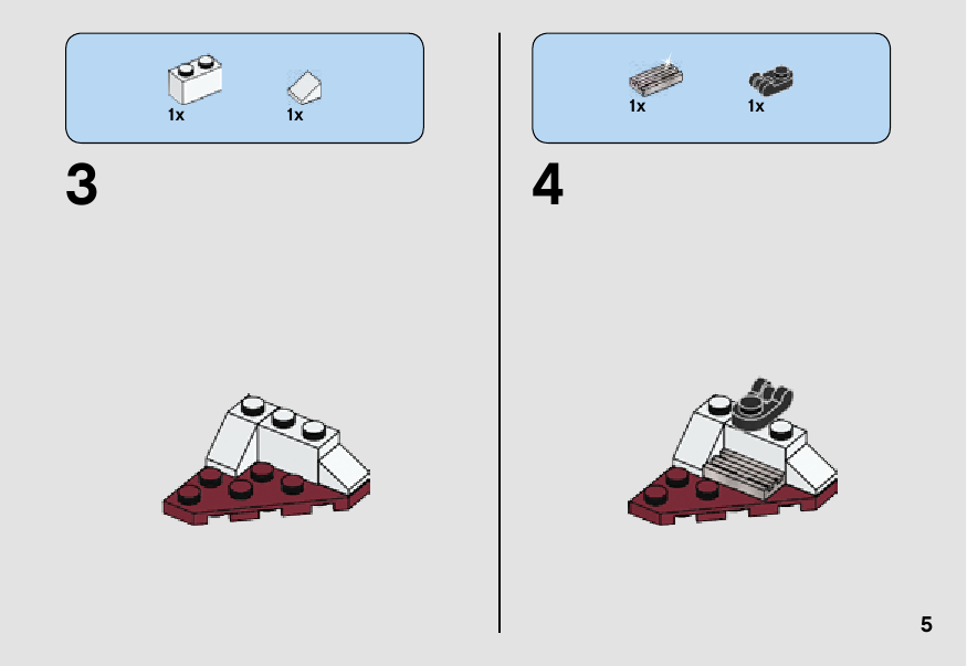 инструкция Бой пехотинцев Первого Ордена против спидера на лыжах шаг 4