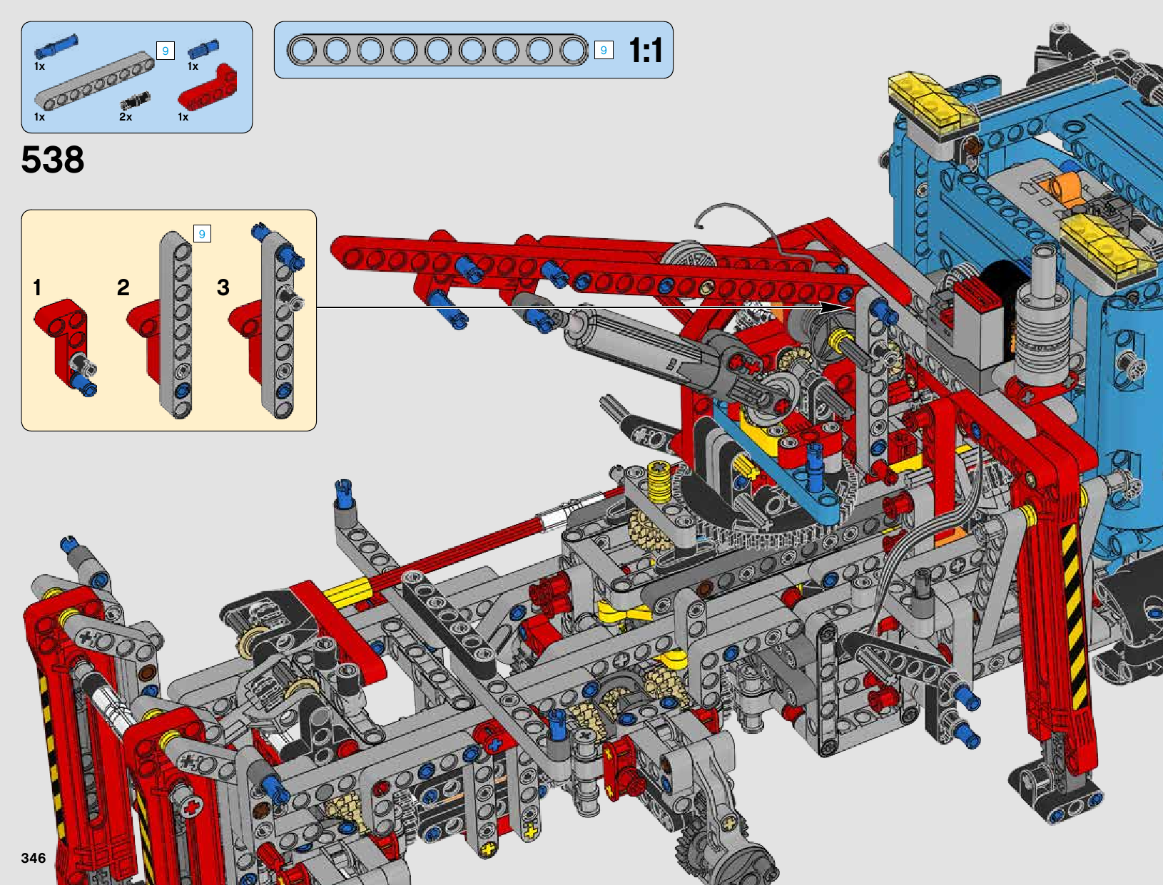 Lego Аварийный внедорожник 6х6 инструкция. Сборка лего 42070