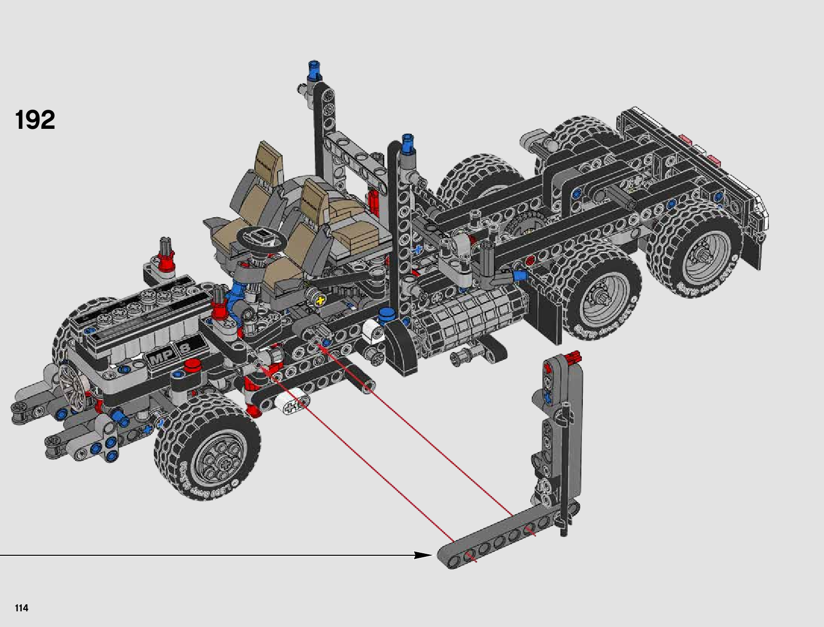 Инстуркция Грузовик MACK шаг 114