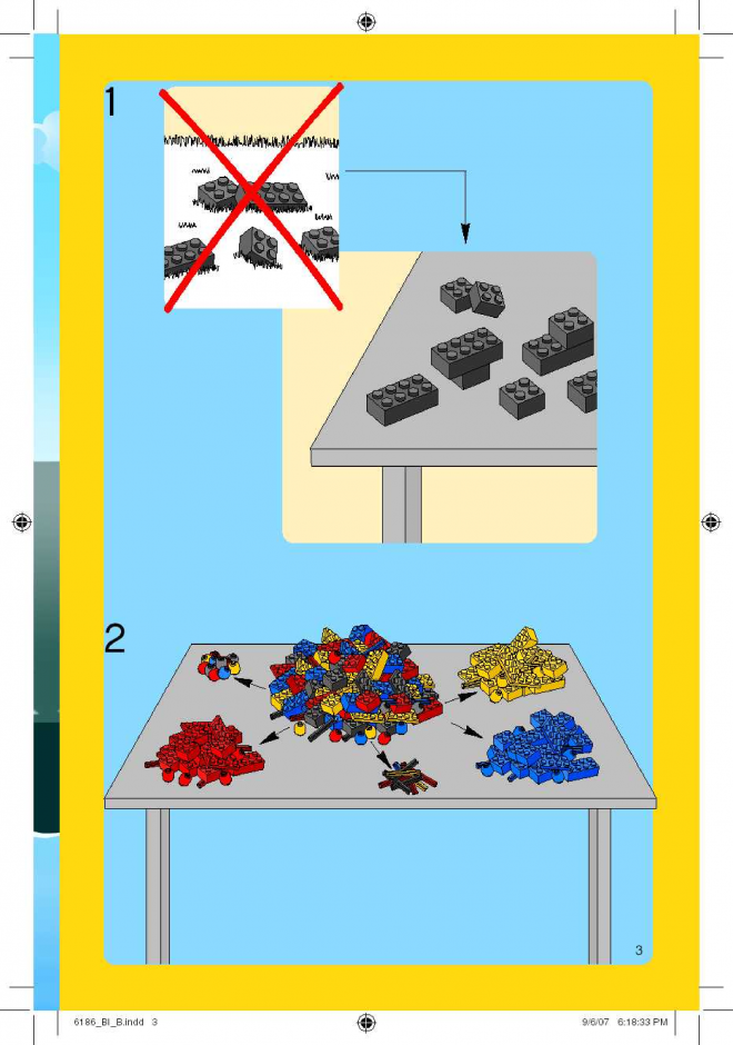 инструкция  Построй свой собственный порт из LEGO шаг 2
