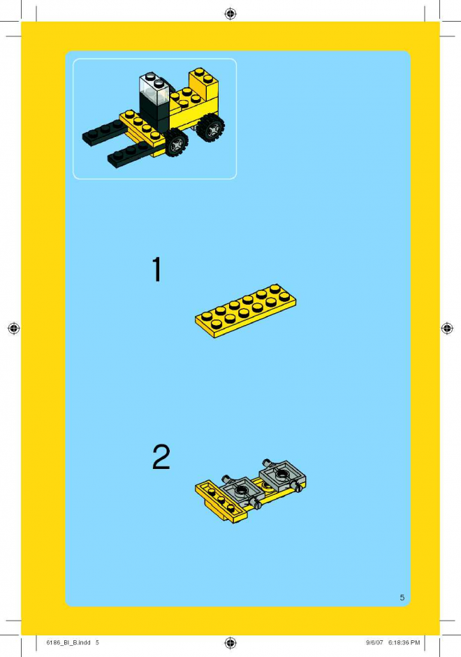 инструкция  Построй свой собственный порт из LEGO шаг 4