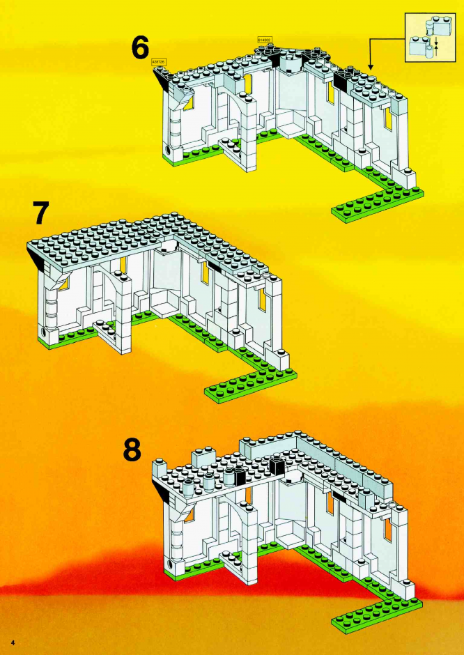 инструкция  Крепость чёрного Сокола шаг 3