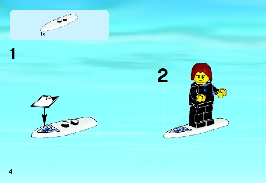 инструкция Спасение сёрфингиста  шаг 3