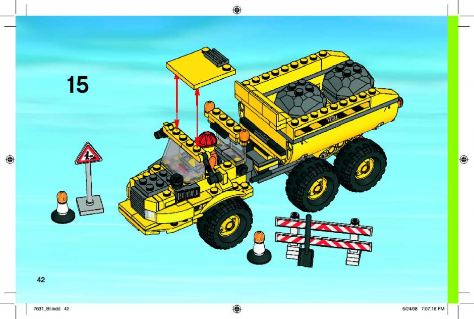 Строить машины. Лего Сити 7631. LEGO System самосвал. Лего сборка машин. Конструкция лего машинок.