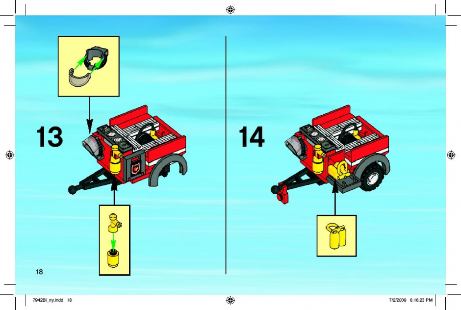 Инструкции сити. Лего Сити 7942. Лего пожарная машина 7942 инструкция. Лего пожарный джип инструкция. Лего пожарные 7942 инструкция.
