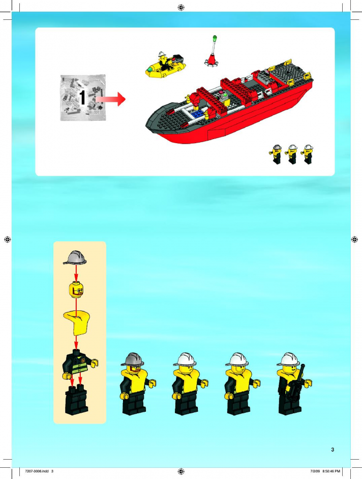 инструкция Пожарный катер
