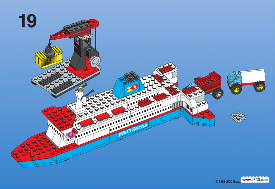 Корабль из лего схема